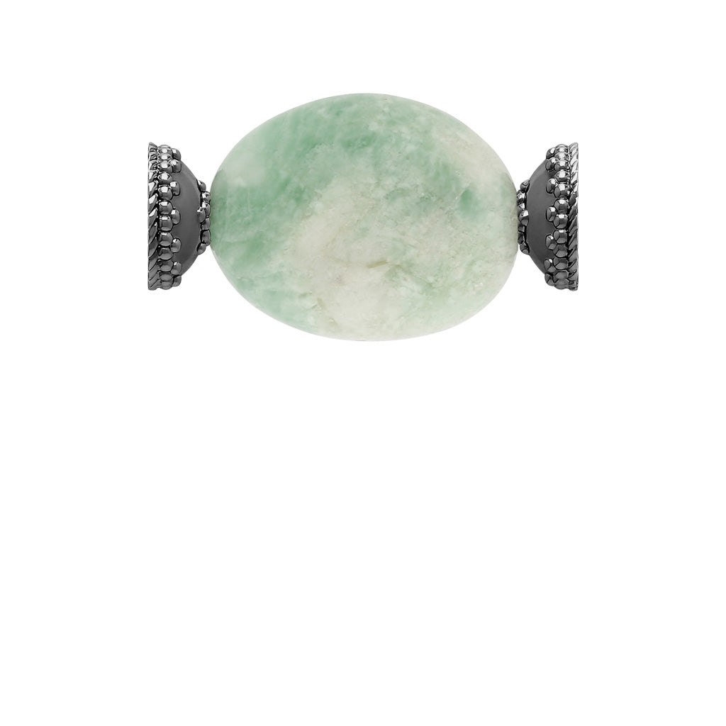 Light Green Amazonite Oval Centerpiece