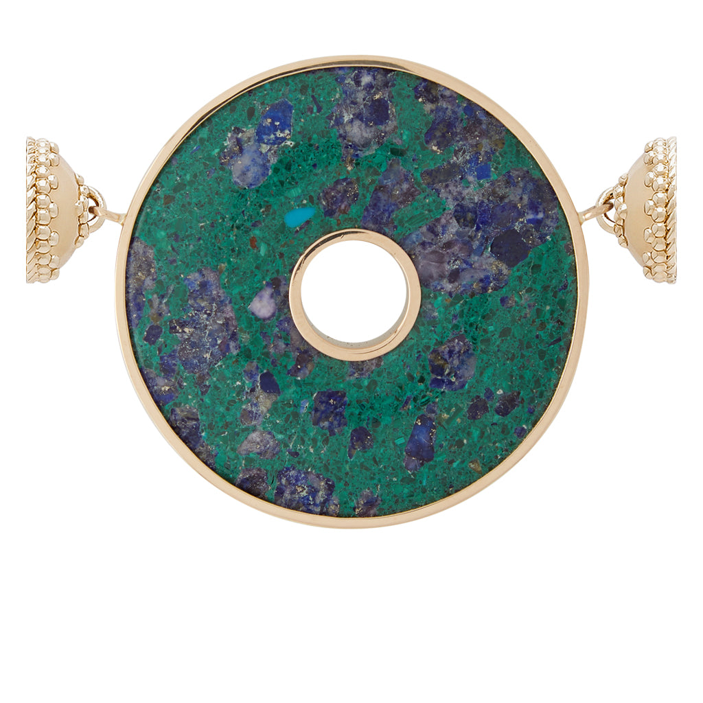 Chrysocolla Ring Centerpiece