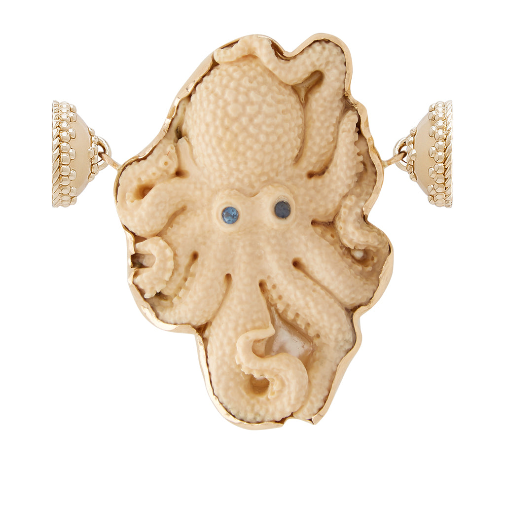 Carved Octopus Centerpiece