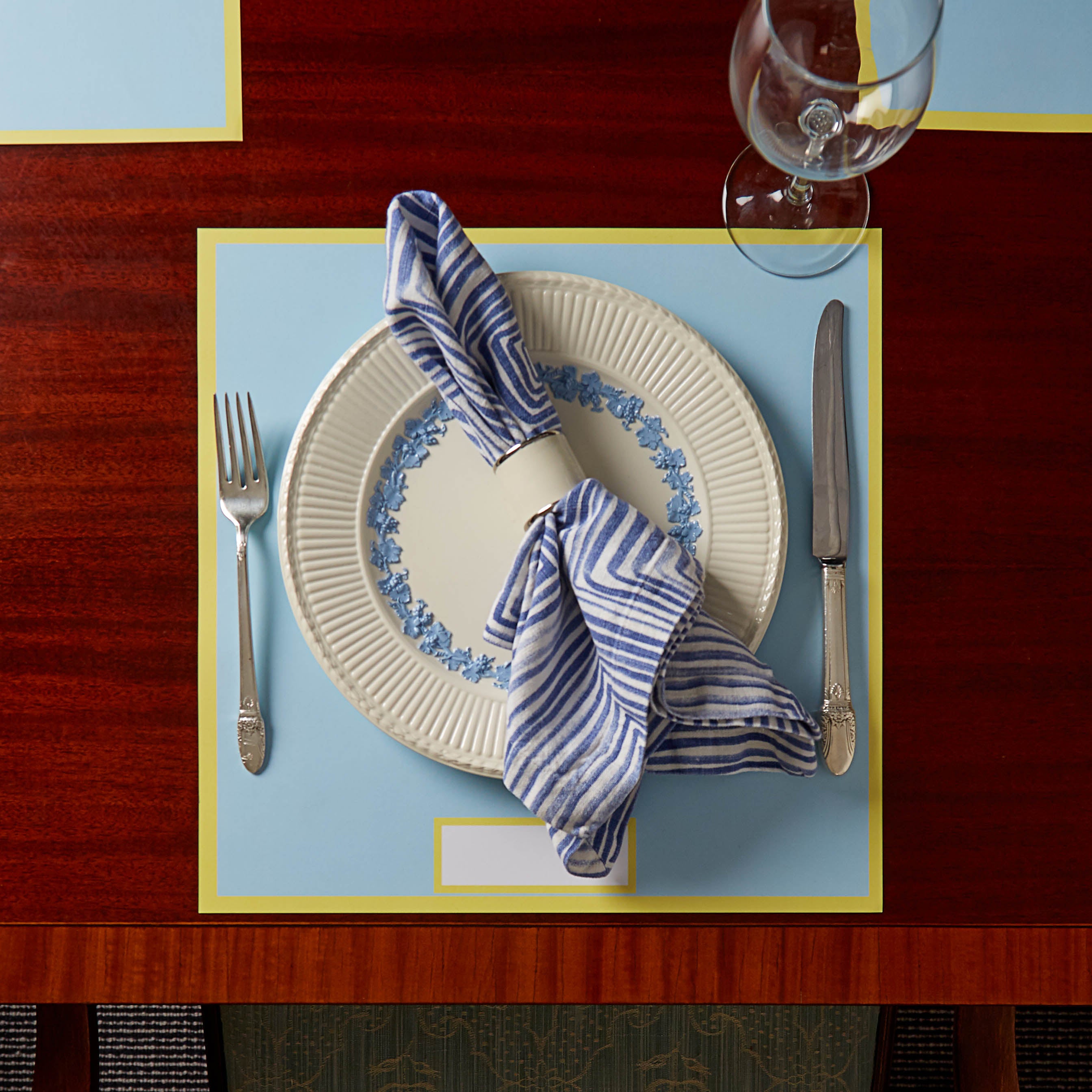 Victoire Positano Reversible Placemats, Set of 12