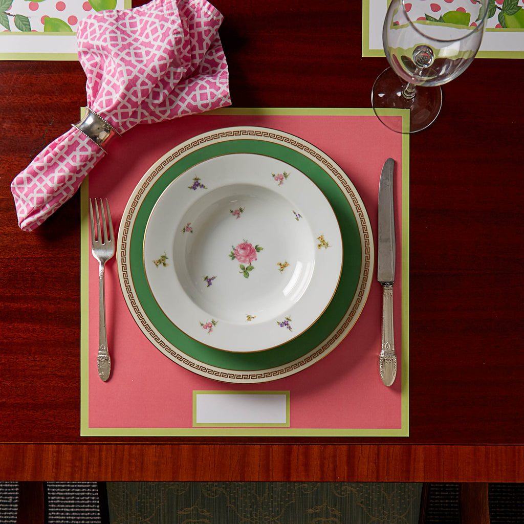 Victoire Tulum Reversible Placemats, Set of 12