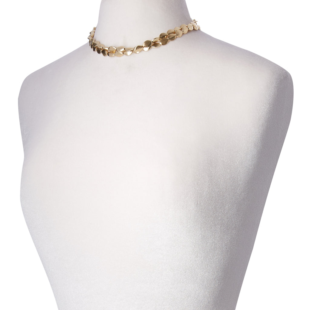 Small Gold Rush Double Strand Necklace