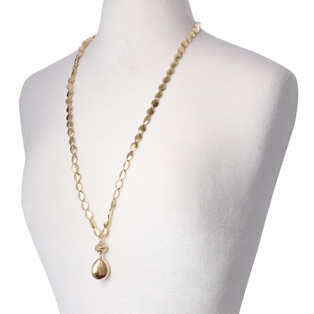 Small Gold Rush Double Strand Necklace