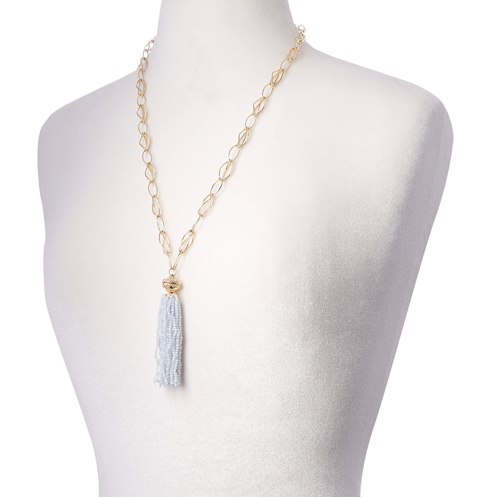 Michel Chalcedony Tassel