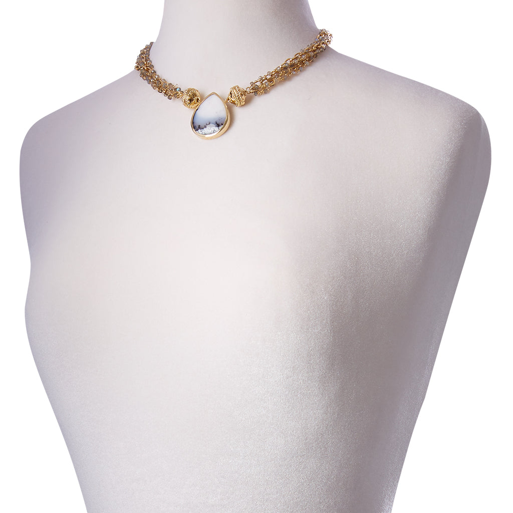 Ashley Gold Multi-Strand Necklace