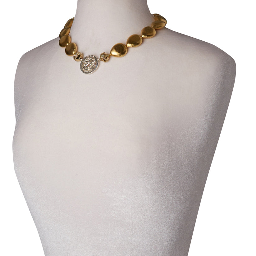 Gold Rush Teardrop Necklace