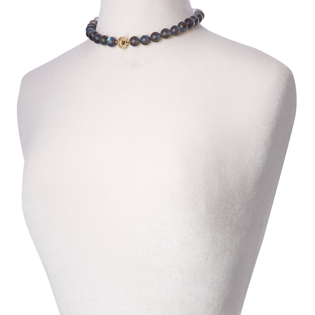 Victoire Cosmic 12mm Iridescent Necklace