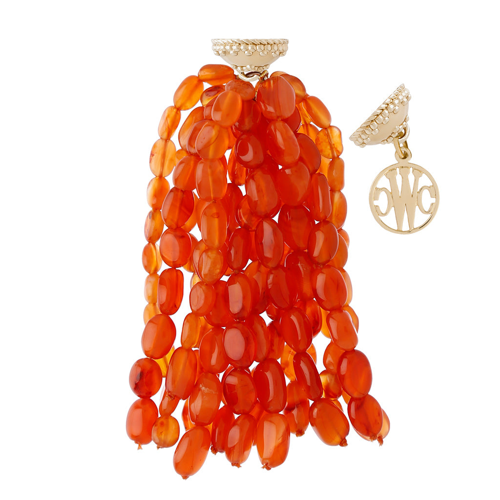 Helen Carnelian Tassel