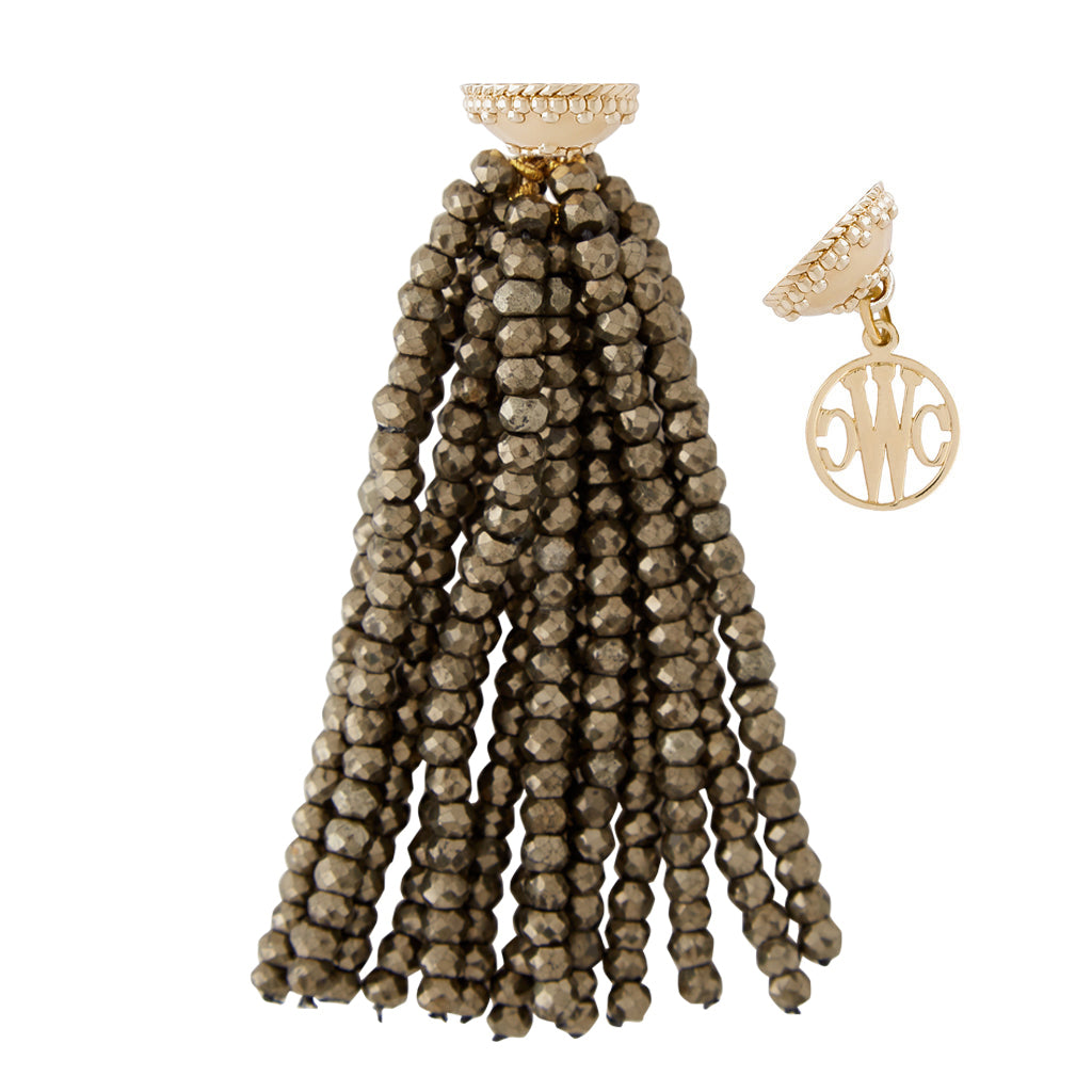 Michel Pyrite Tassel