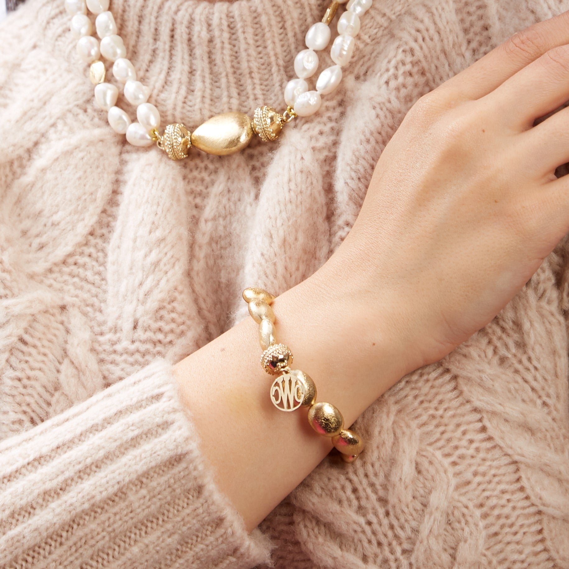 Gold Rush Stretch Bracelet