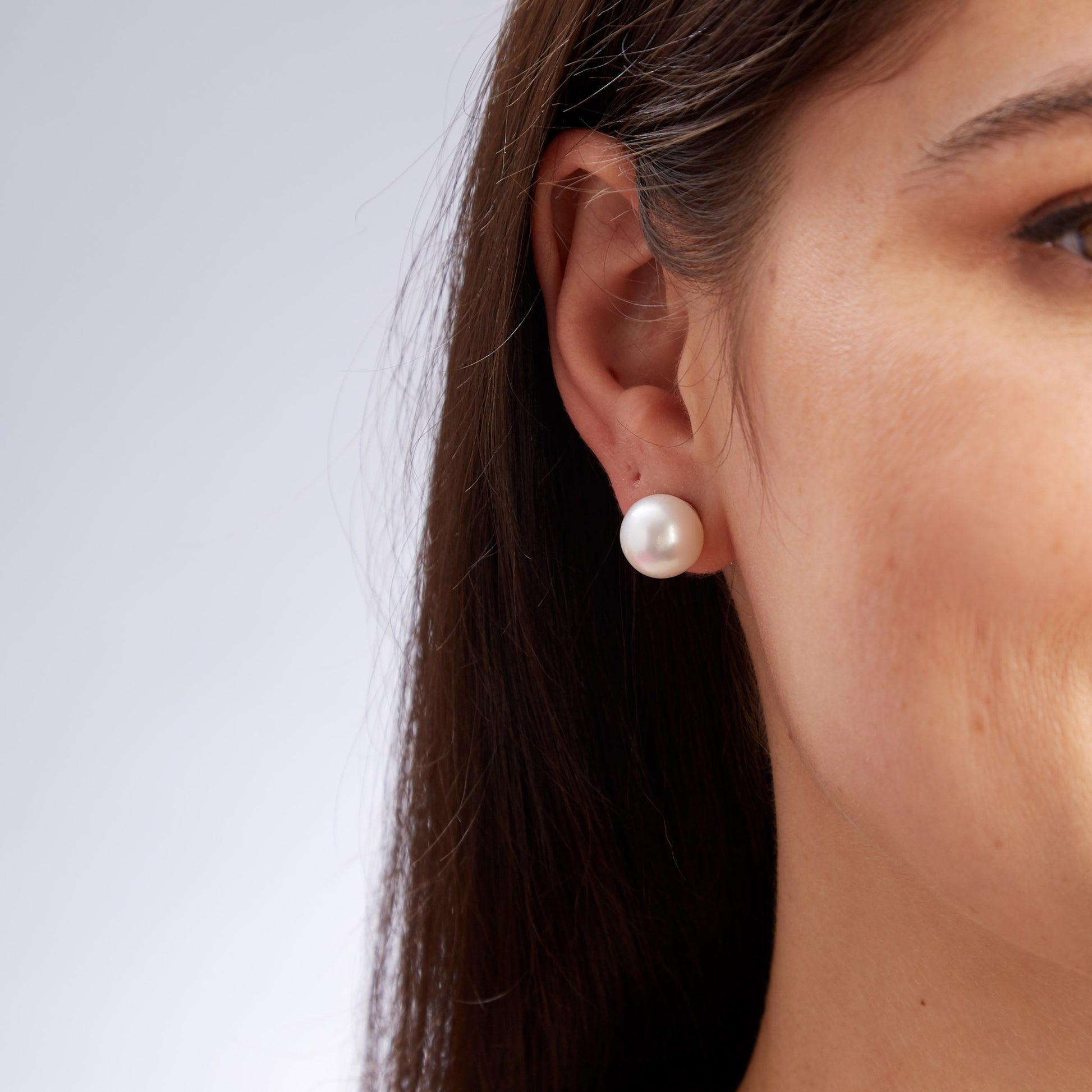 Freshwater Potato Pearl Earrings