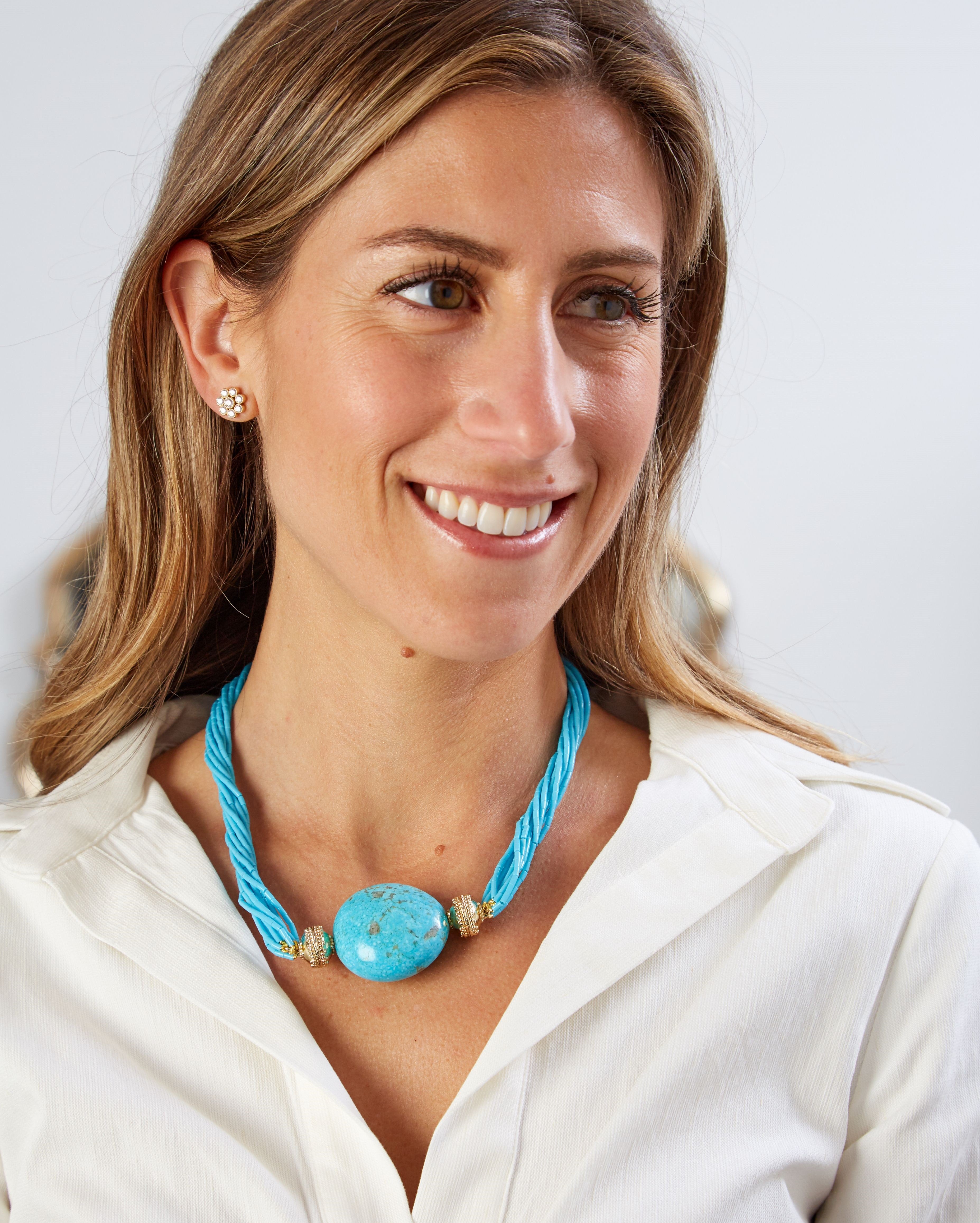 Patagonia Turquoise Multi-Strand Necklace